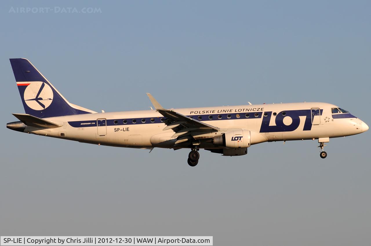 SP-LIE, 2006 Embraer 175LR (ERJ-170-200LR) C/N 17000153, LOT - Polish Airlines