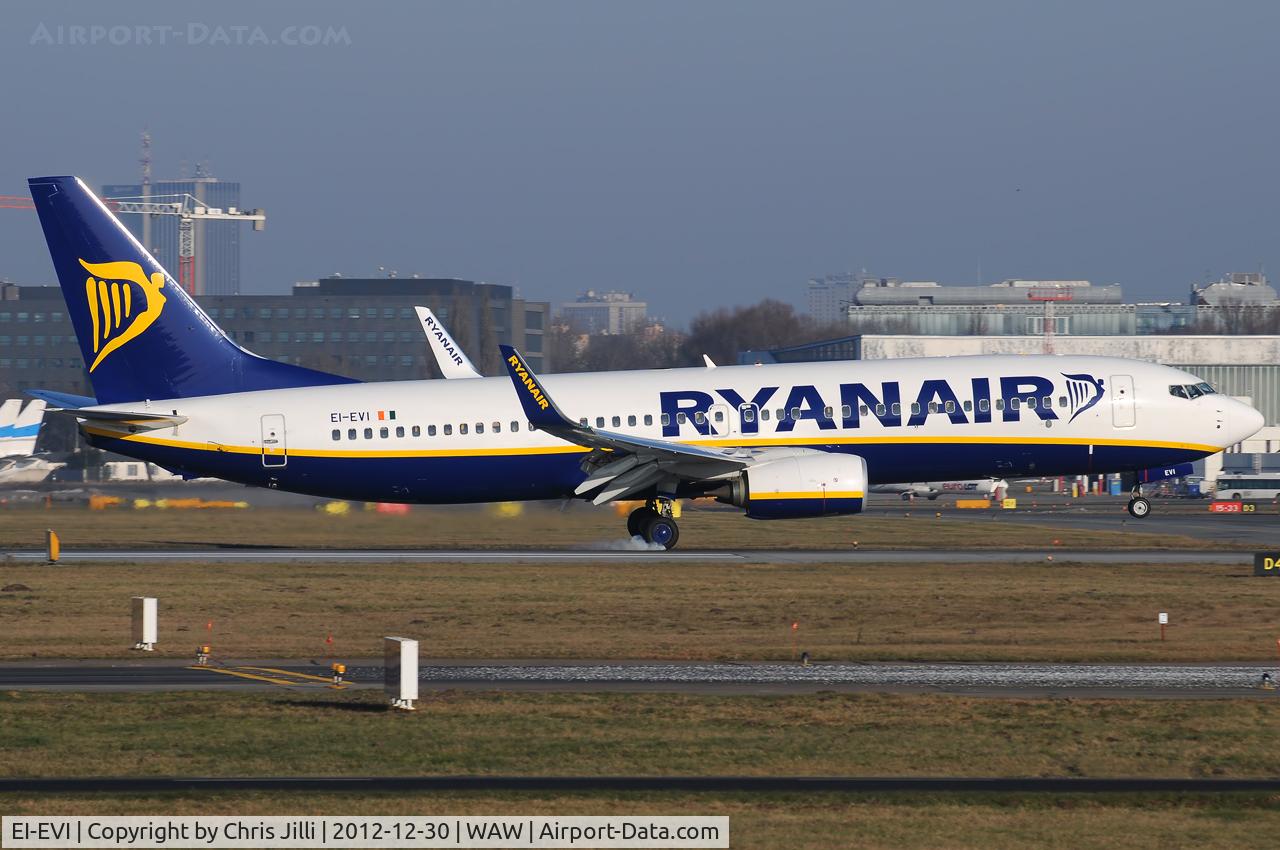 EI-EVI, 2012 Boeing 737-8AS C/N 38502, Ryanair