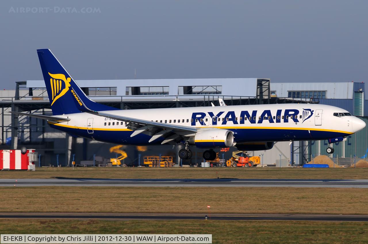 EI-EKB, 2009 Boeing 737-8AS C/N 38494, Ryanair