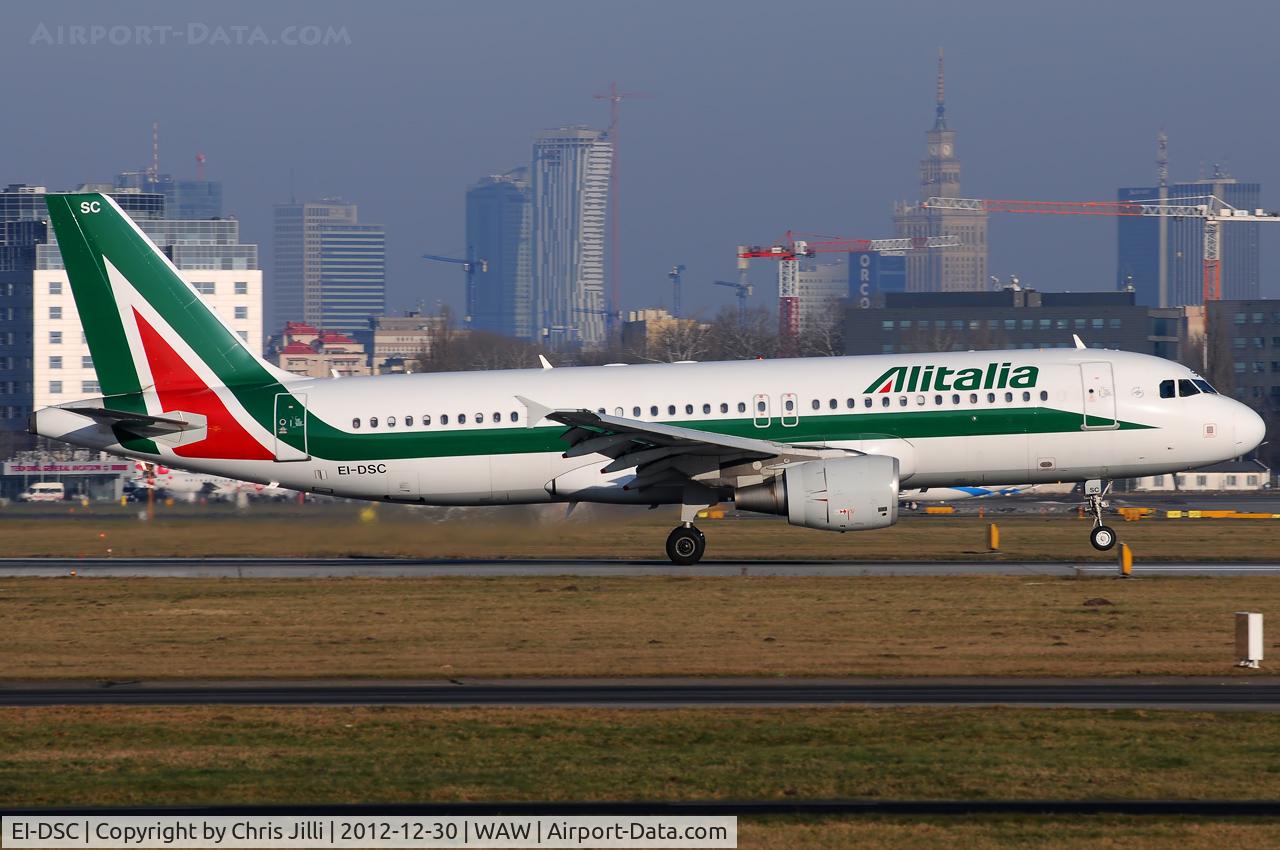 EI-DSC, 2006 Airbus A320-214 C/N 2995, Alitalia
