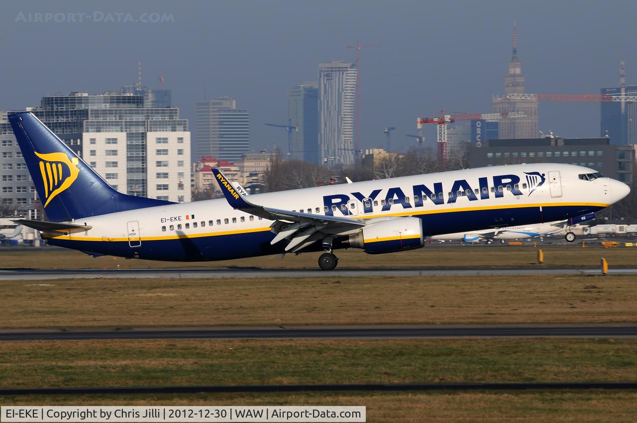 EI-EKE, 2010 Boeing 737-8AS C/N 35023, Ryanair