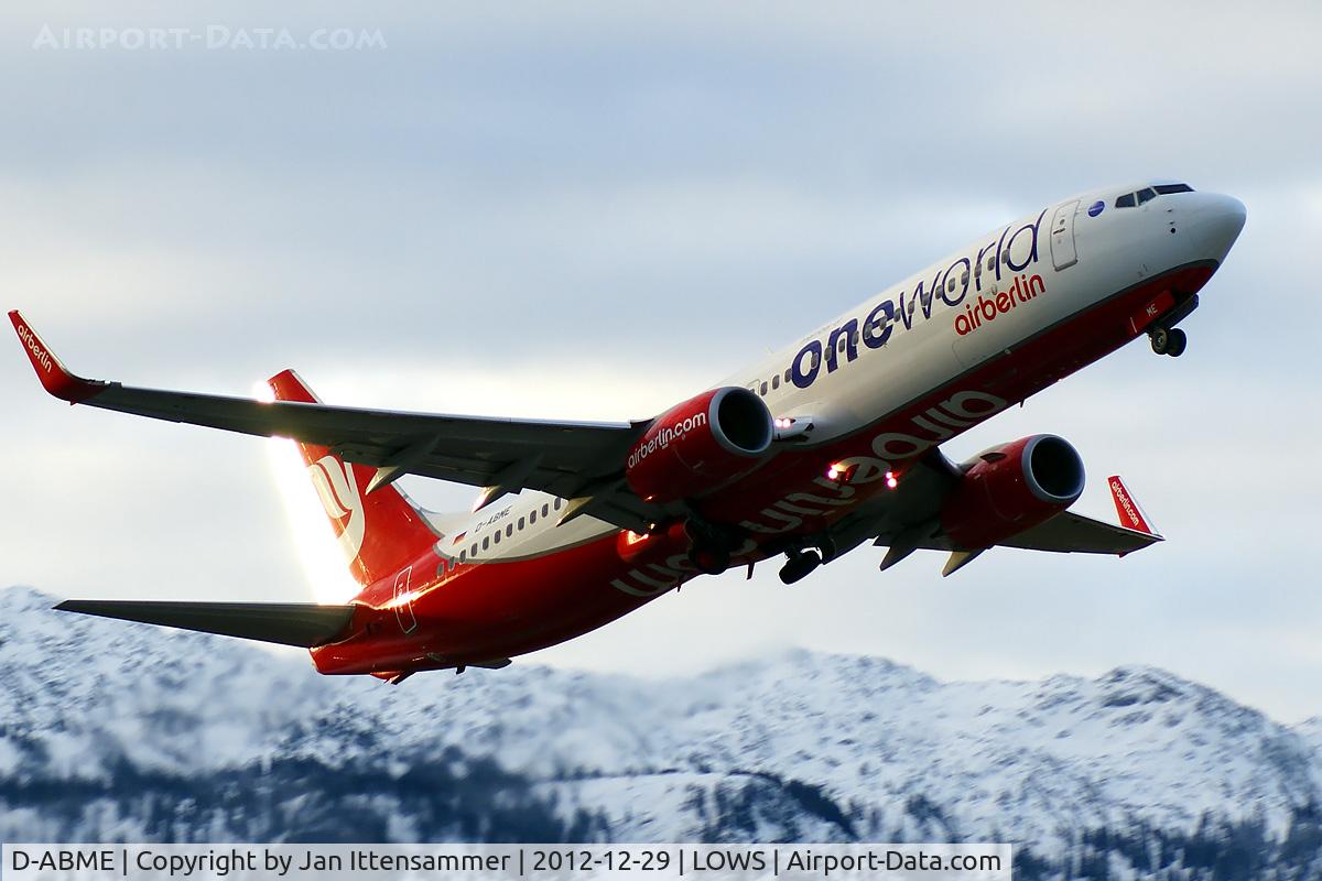 D-ABME, 2012 Boeing 737-86J C/N 37766, d-abme @ lows