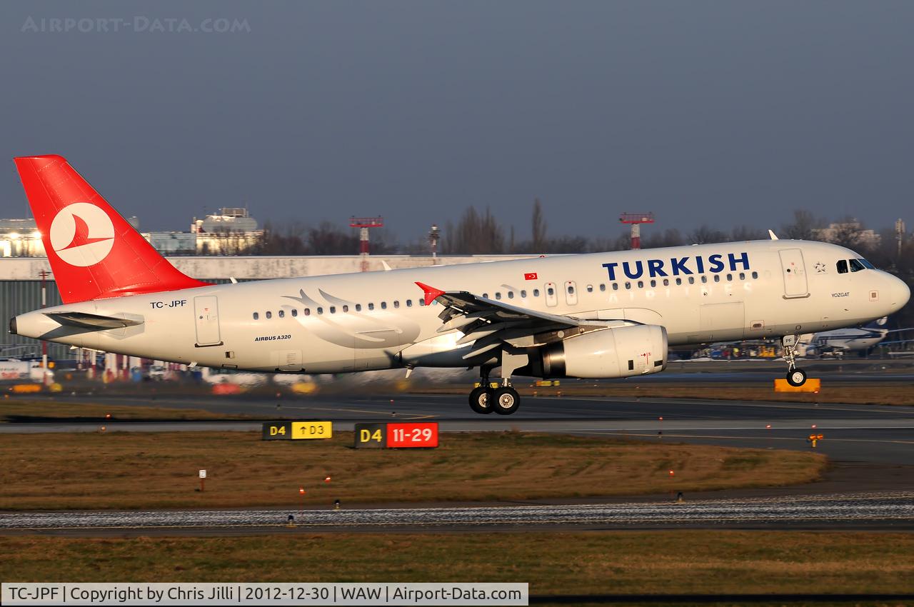 TC-JPF, 2006 Airbus A320-232 C/N 2984, Turkish Airlines