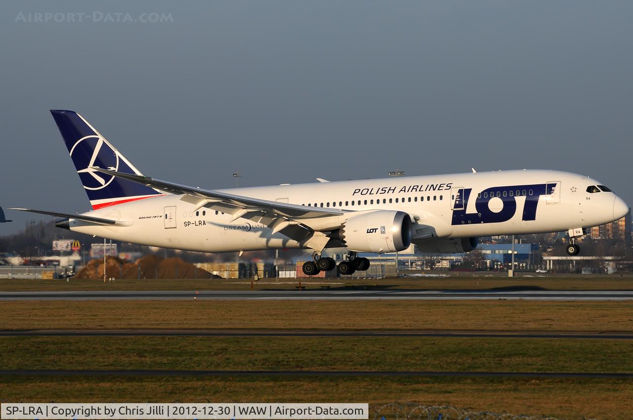 SP-LRA, 2012 Boeing 787-8 Dreamliner C/N 35938, LOT - Polish Airlines