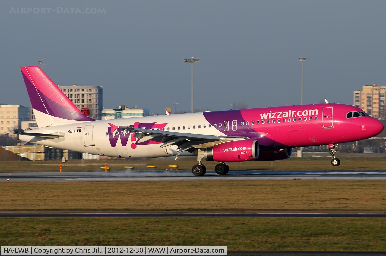 HA-LWB, 2010 Airbus A320-232 C/N 4246, Wizzair