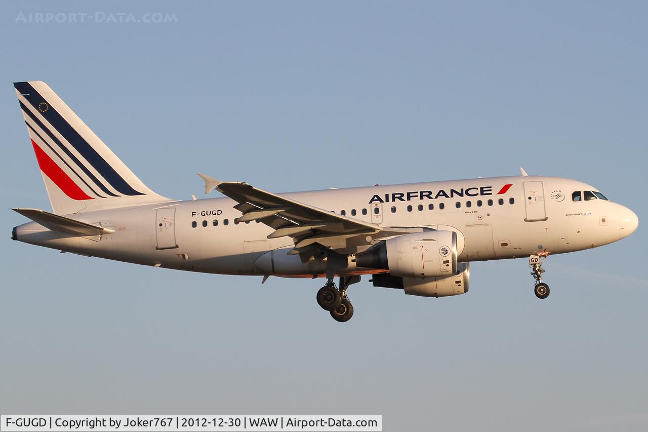 F-GUGD, 2003 Airbus A318-111 C/N 2081, Air France