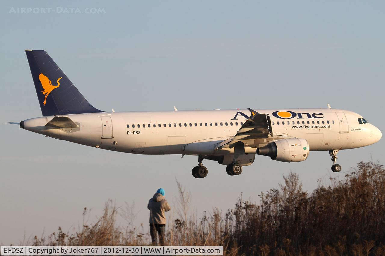 EI-DSZ, 2008 Airbus A320-216 C/N 3695, Air One
