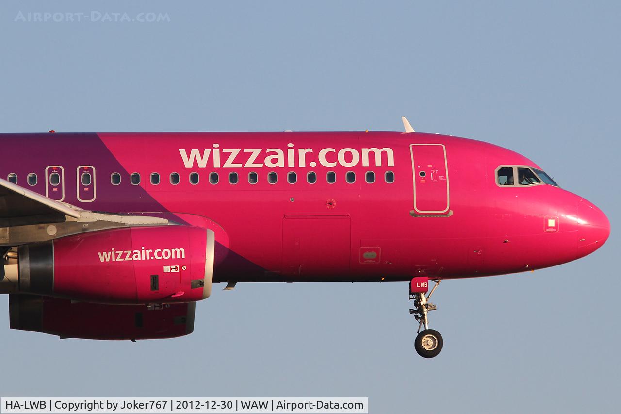 HA-LWB, 2010 Airbus A320-232 C/N 4246, Wizzair