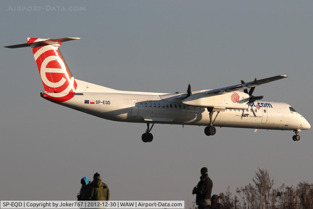 SP-EQD, 2012 De Havilland Canada DHC-8-402Q Dash 8 C/N 4411, Eurolot