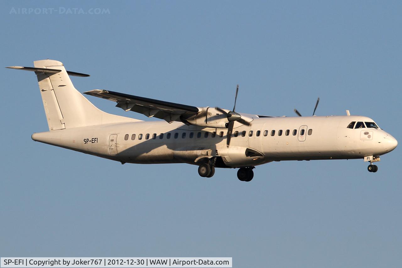 SP-EFI, 1992 ATR 72-202 C/N 297, Eurolot
