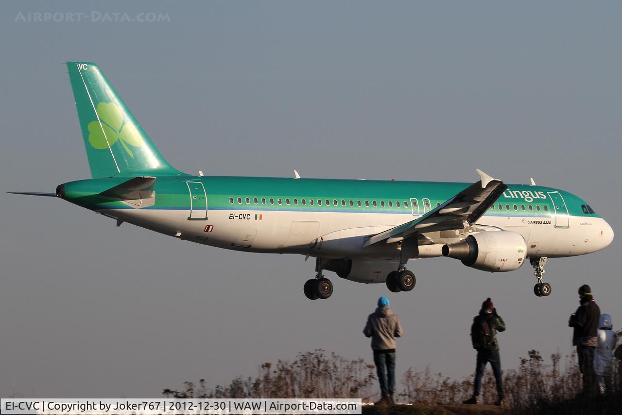 EI-CVC, 2001 Airbus A320-214 C/N 1443, Aer Lingus