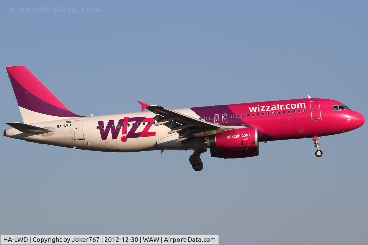 HA-LWD, 2010 Airbus A320-232 C/N 4351, Wizzair