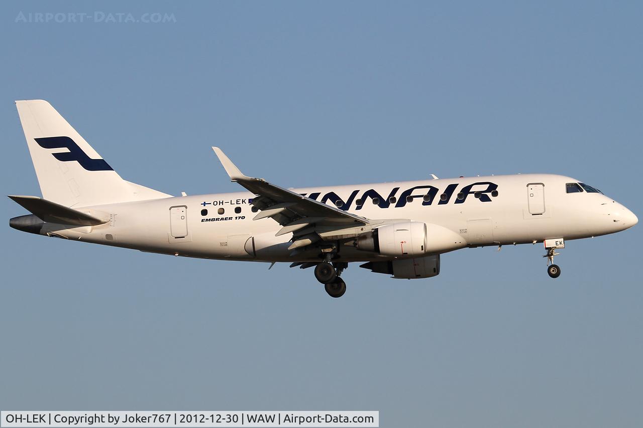 OH-LEK, 2006 Embraer 170ST (ERJ-170-100ST) C/N 17000127, Finnair