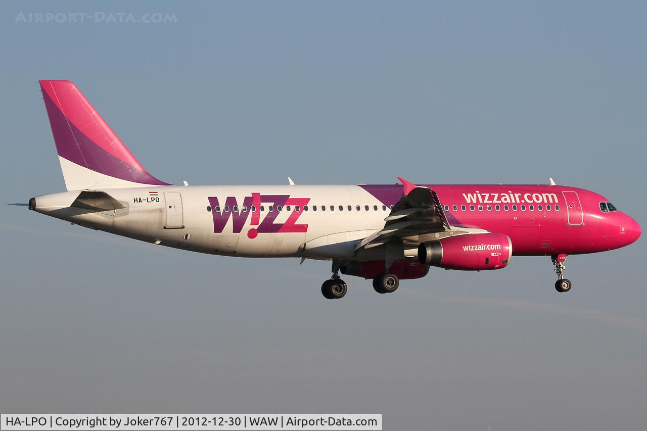 HA-LPO, 2008 Airbus A320-232 C/N 3384, Wizzair