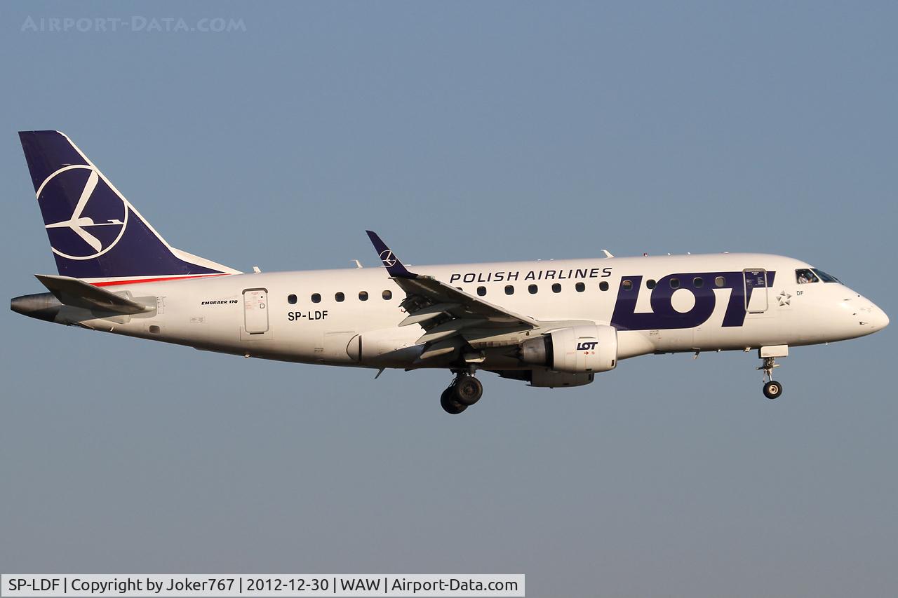 SP-LDF, 2004 Embraer 170ST (ERJ-170-100ST) C/N 17000035, LOT - Polish Airlines