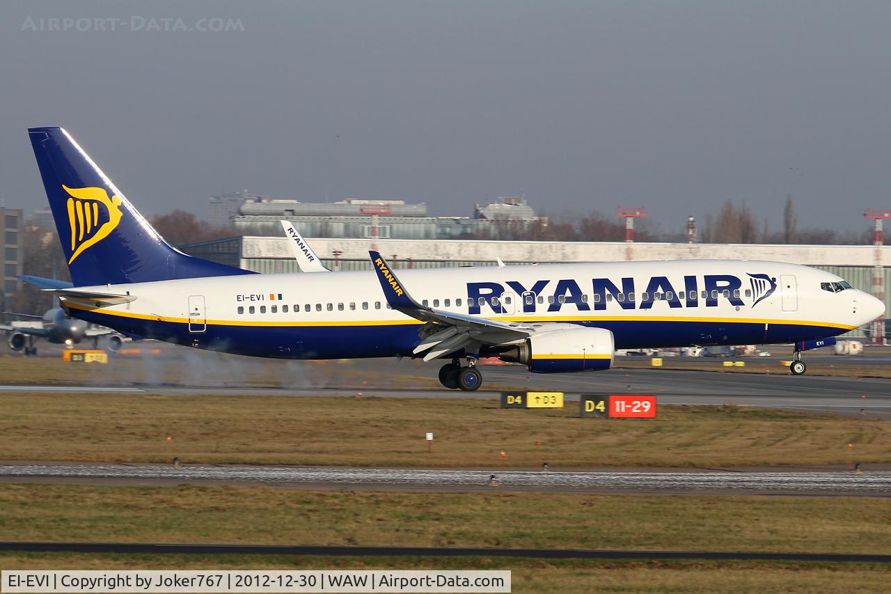 EI-EVI, 2012 Boeing 737-8AS C/N 38502, Ryanair