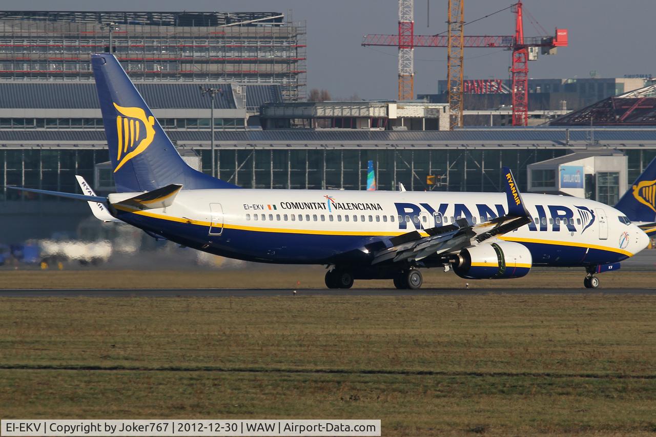 EI-EKV, 2010 Boeing 737-8AS C/N 38507, Ryanair
