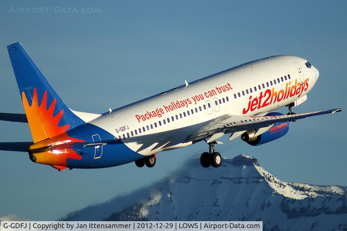 G-GDFJ, 2000 Boeing 737-804 C/N 28229, g-gdfj @ lows