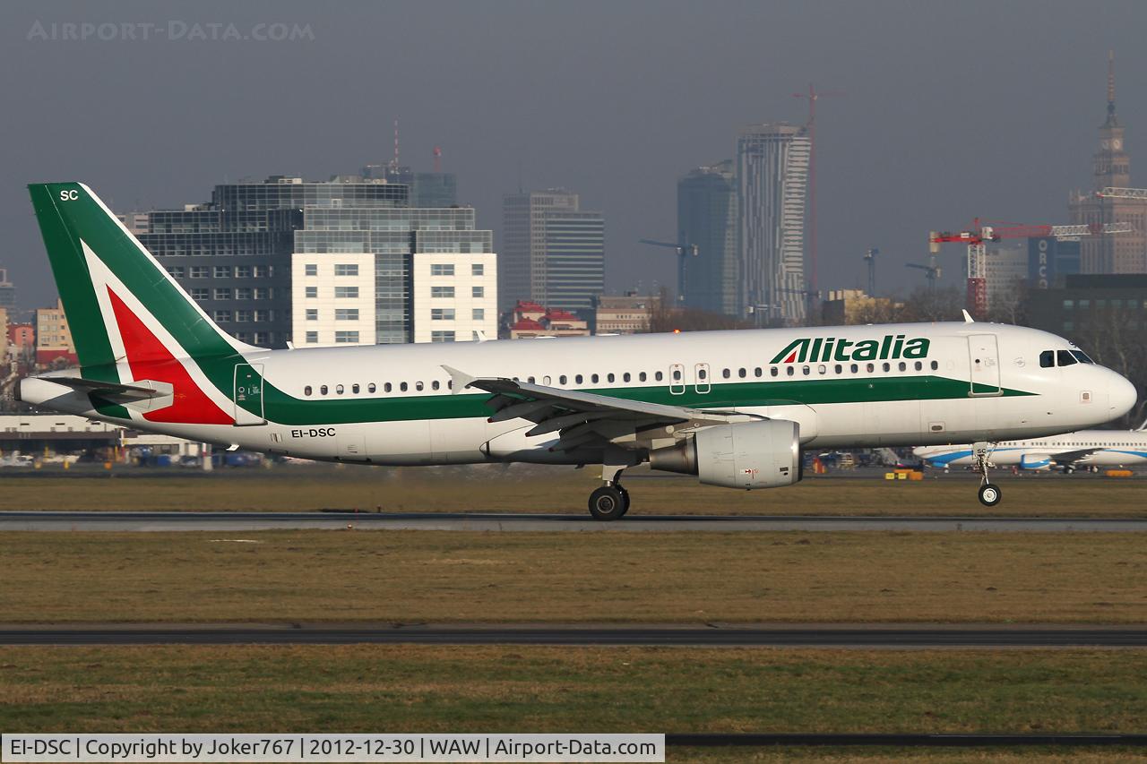 EI-DSC, 2006 Airbus A320-214 C/N 2995, Alitalia