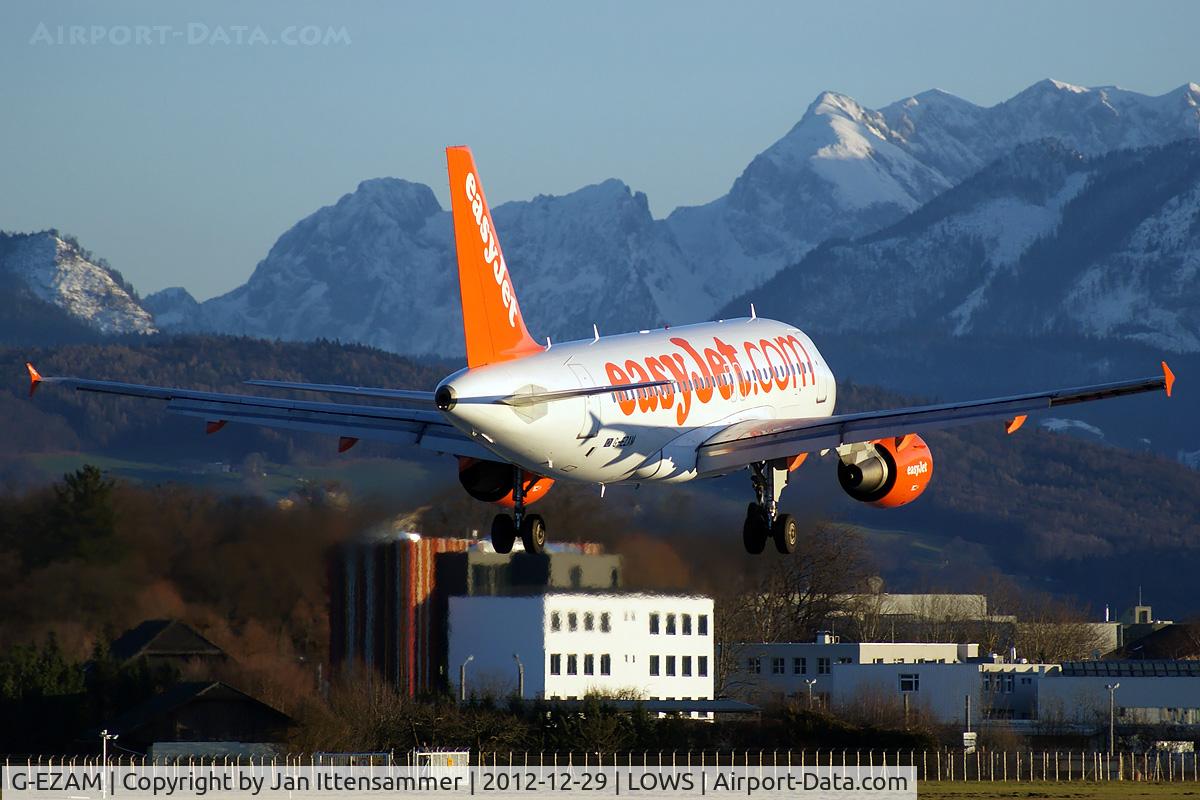 G-EZAM, 2003 Airbus A319-111 C/N 2037, g-ezam @ lows