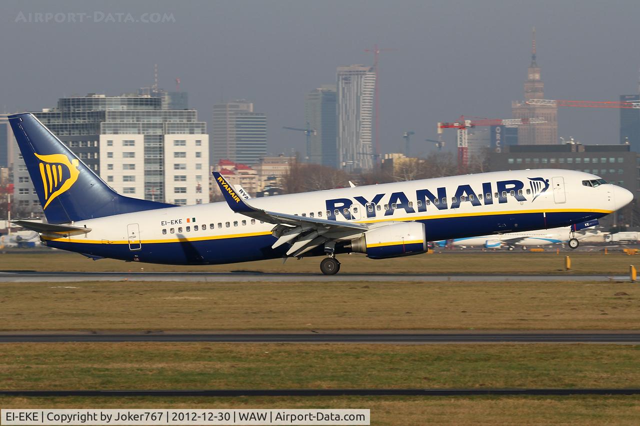 EI-EKE, 2010 Boeing 737-8AS C/N 35023, Ryanair