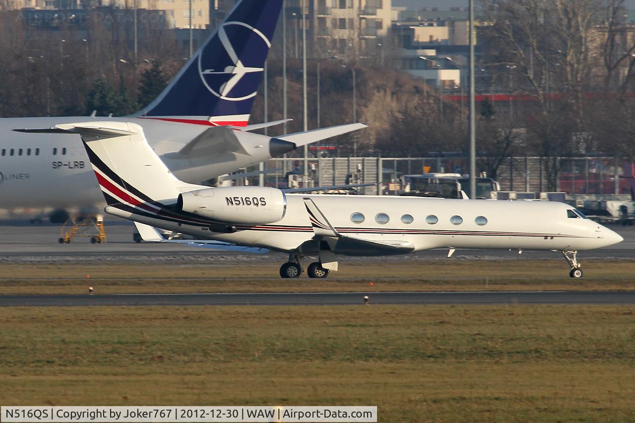 N516QS, 2001 Gulfstream Aerospace G-V C/N 658, Private