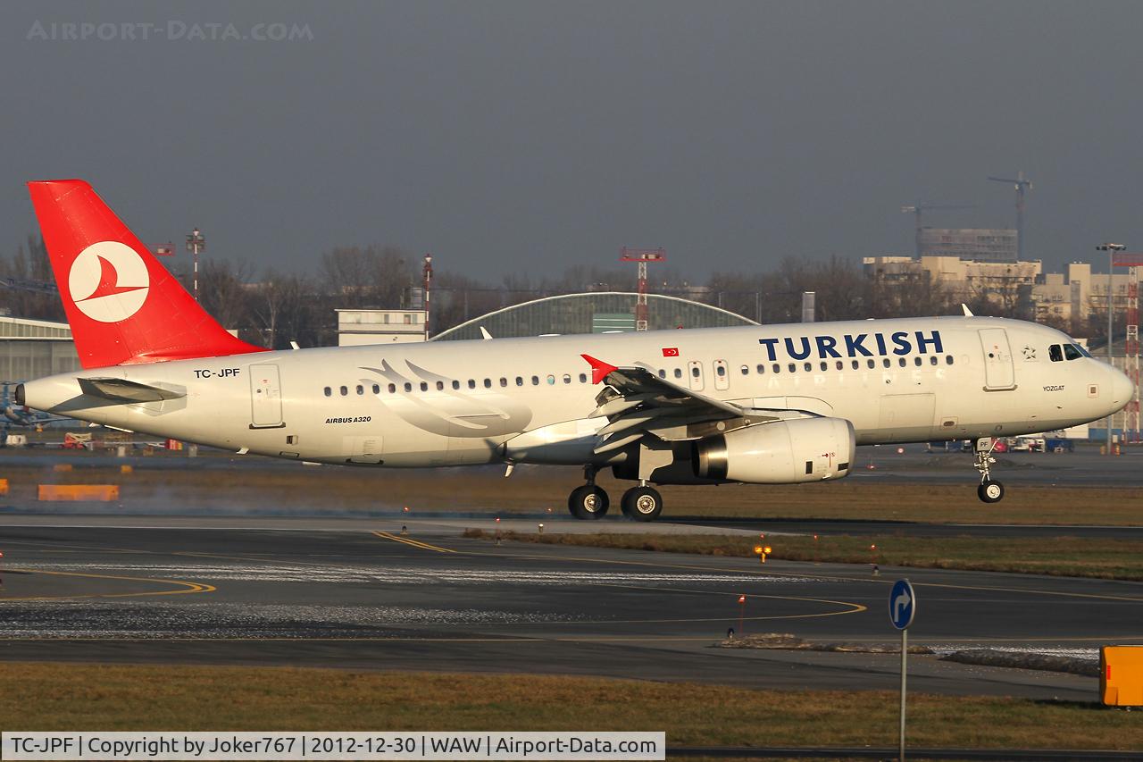 TC-JPF, 2006 Airbus A320-232 C/N 2984, Turkish Airlines