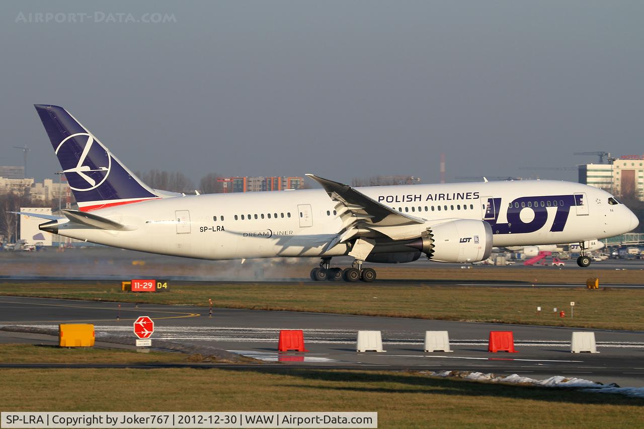 SP-LRA, 2012 Boeing 787-8 Dreamliner C/N 35938, LOT - Polish Airlines