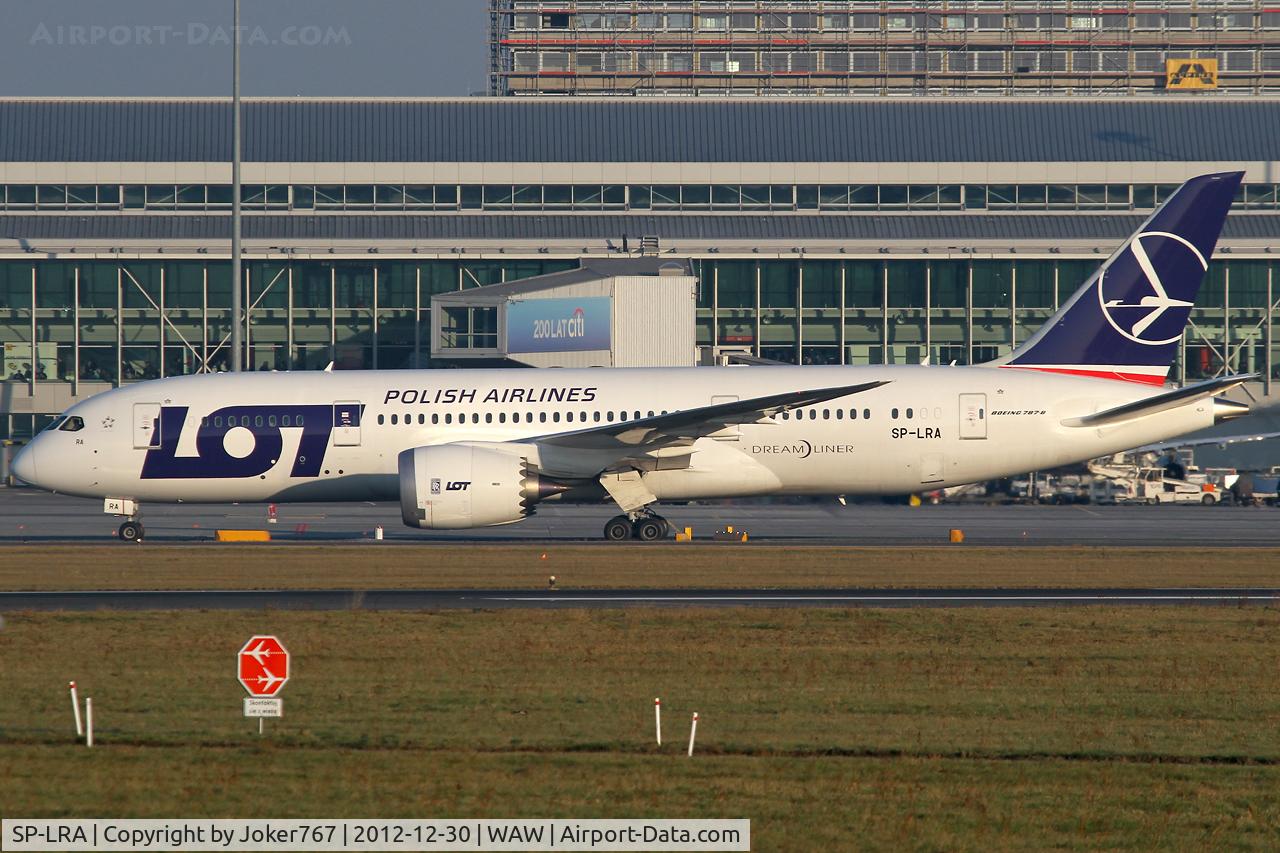 SP-LRA, 2012 Boeing 787-8 Dreamliner C/N 35938, LOT - Polish Airlines