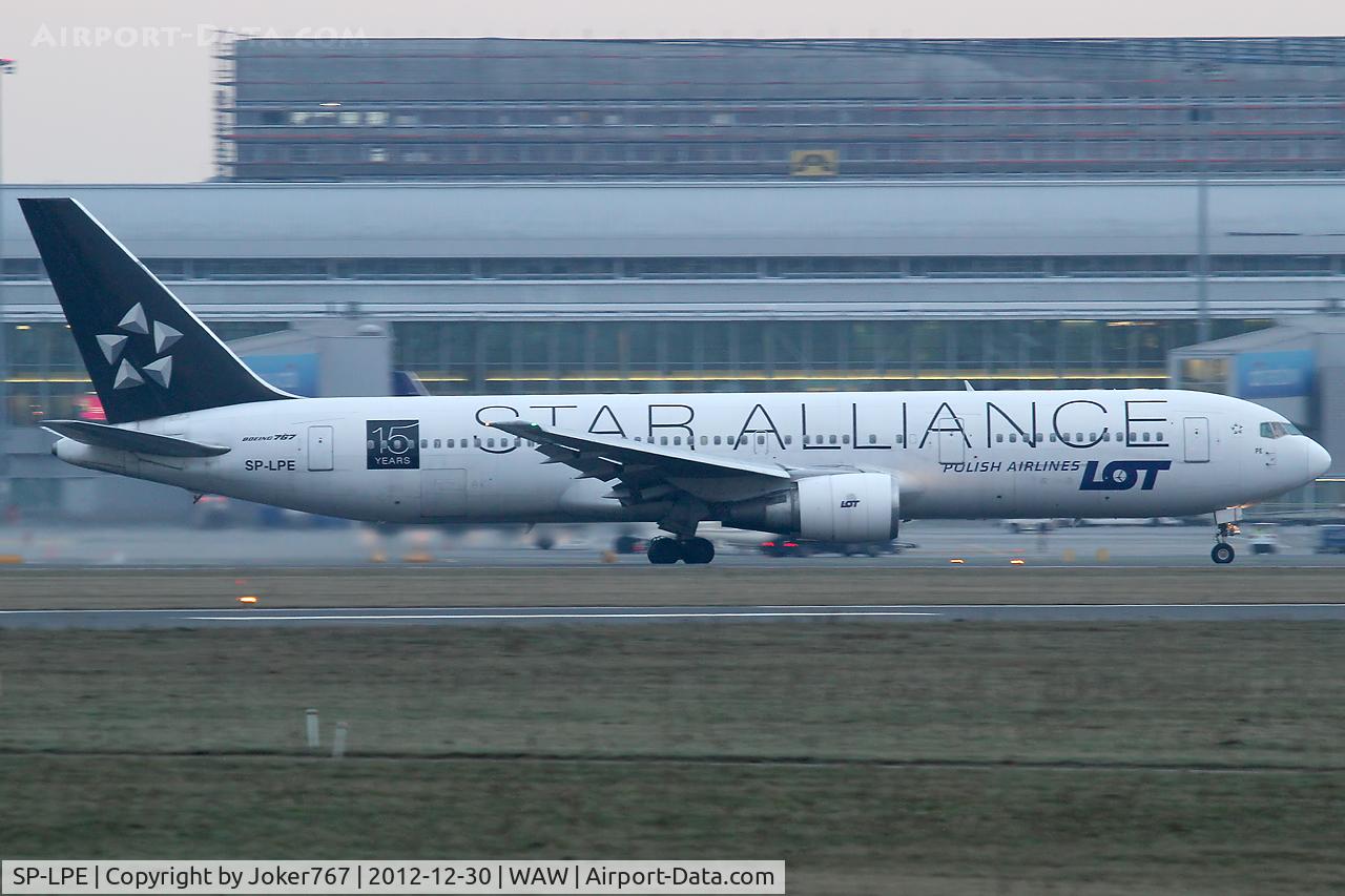 SP-LPE, 1990 Boeing 767-341/ER C/N 24843, LOT - Polish Airlines