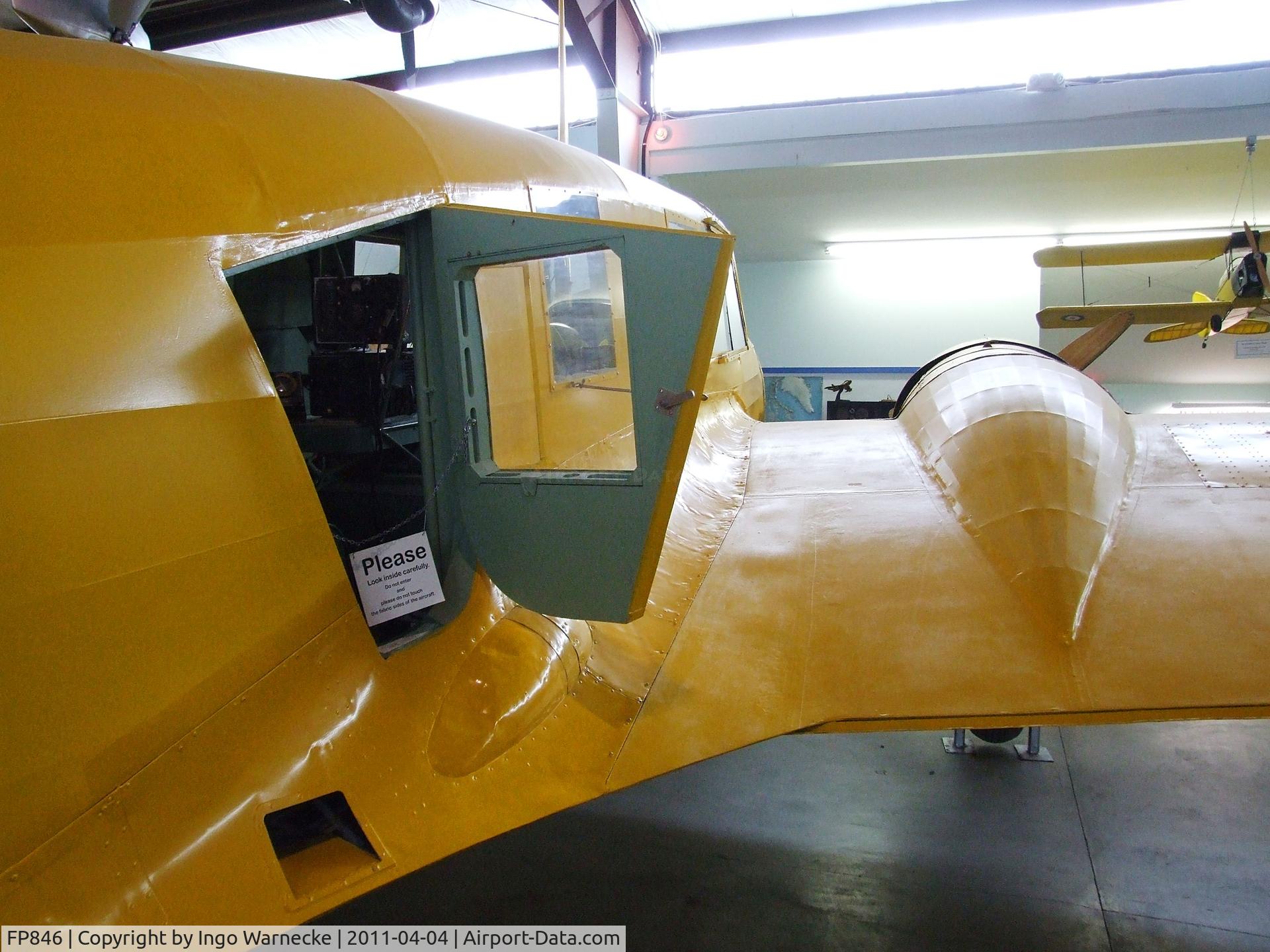 FP846, Avro 652A Anson II C/N Not found FP846, Avro 652A Anson II at the British Columbia Aviation Museum, Sidney BC