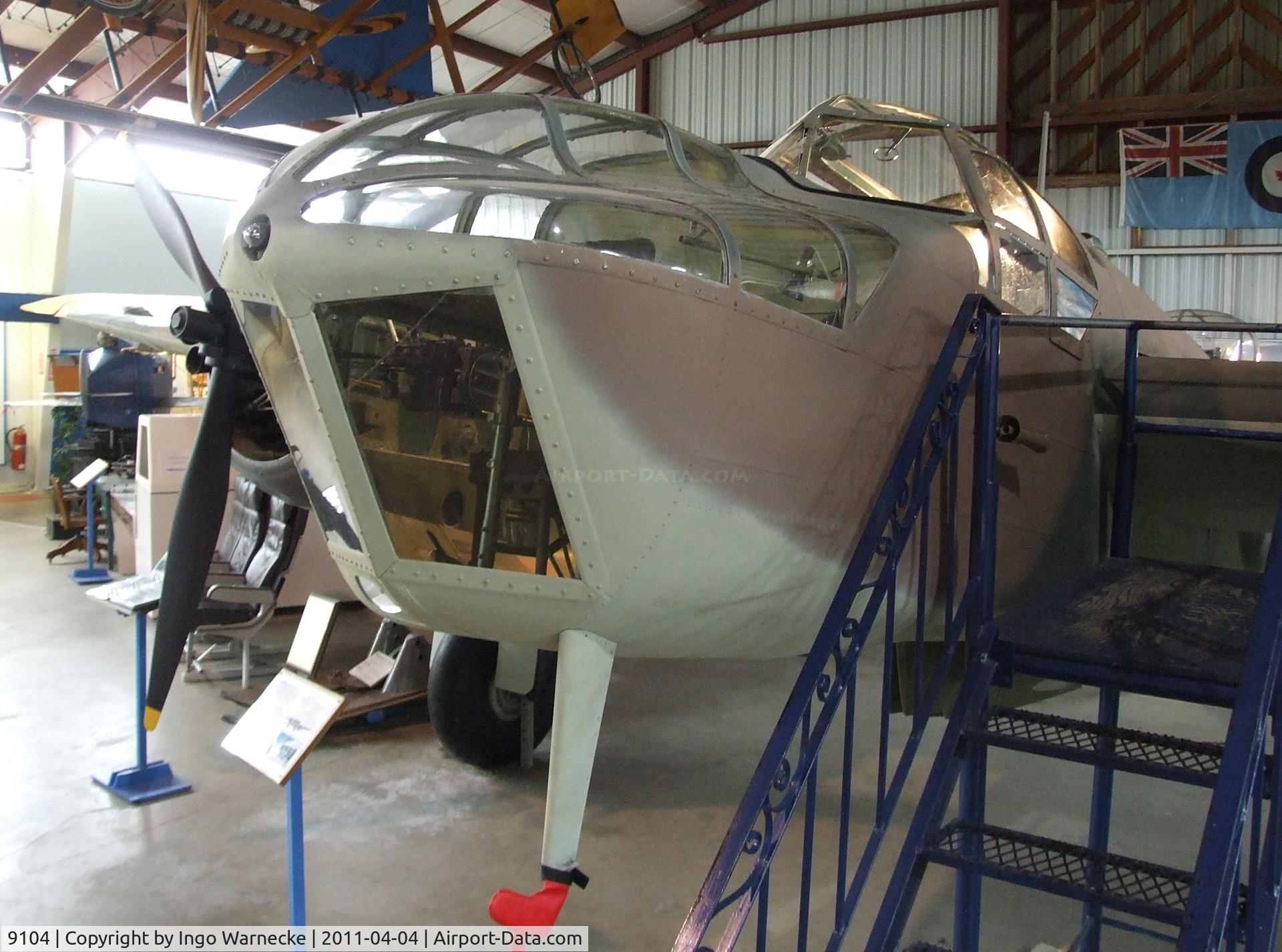 9104, Bristol 149 Bolingbroke Mk.IVT C/N 11-880-107, Bristol Bolingbroke Mk IV T (Blenheim IV) at the British Columbia Aviation Museum, Sidney BC