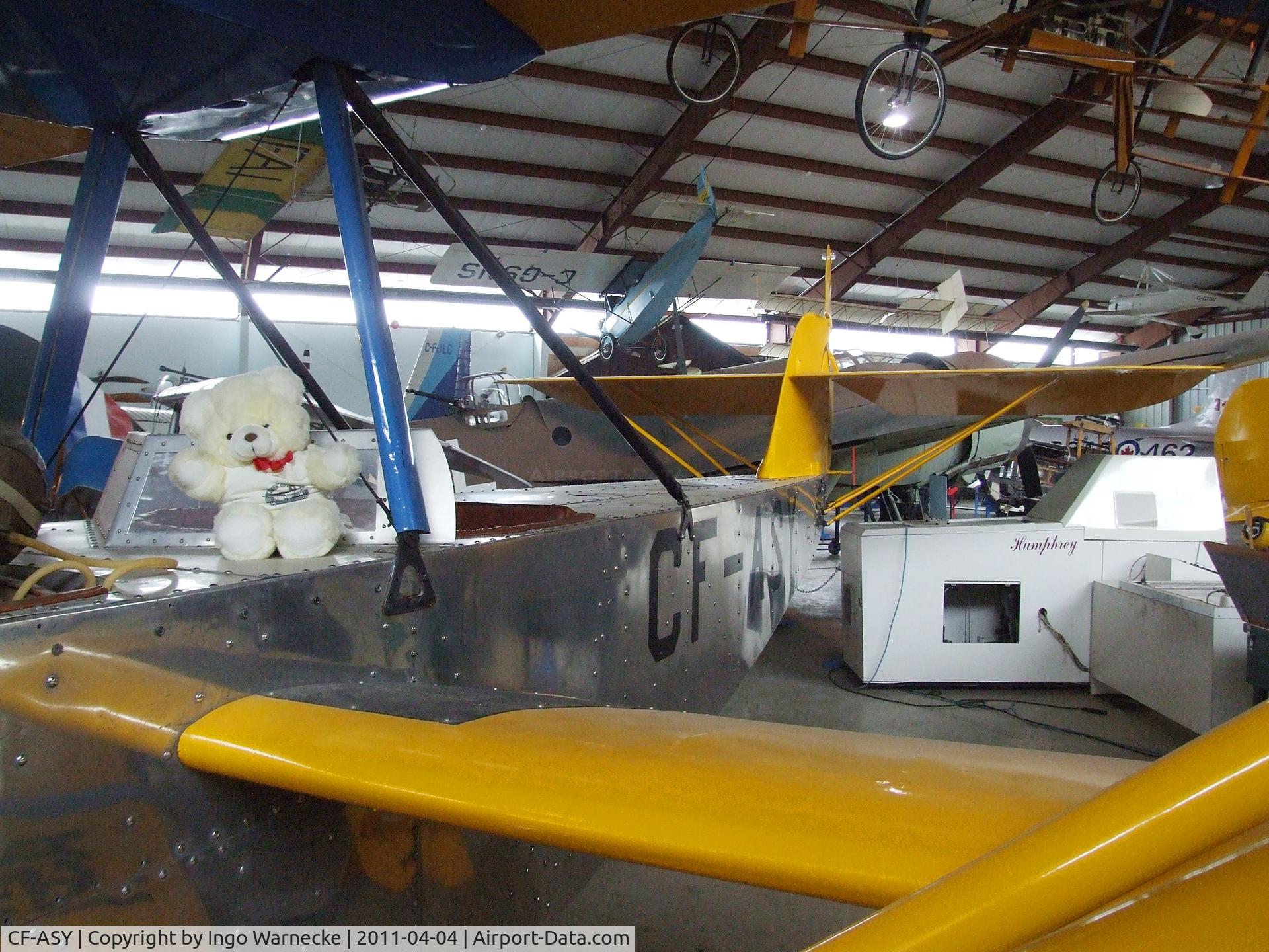CF-ASY, Eastman E-2 Sea Rover C/N 17, Eastman E-2 Sea Rover (with parts of CF-ASW, c/n: 16) at the British Columbia Aviation Museum, Sidney BC