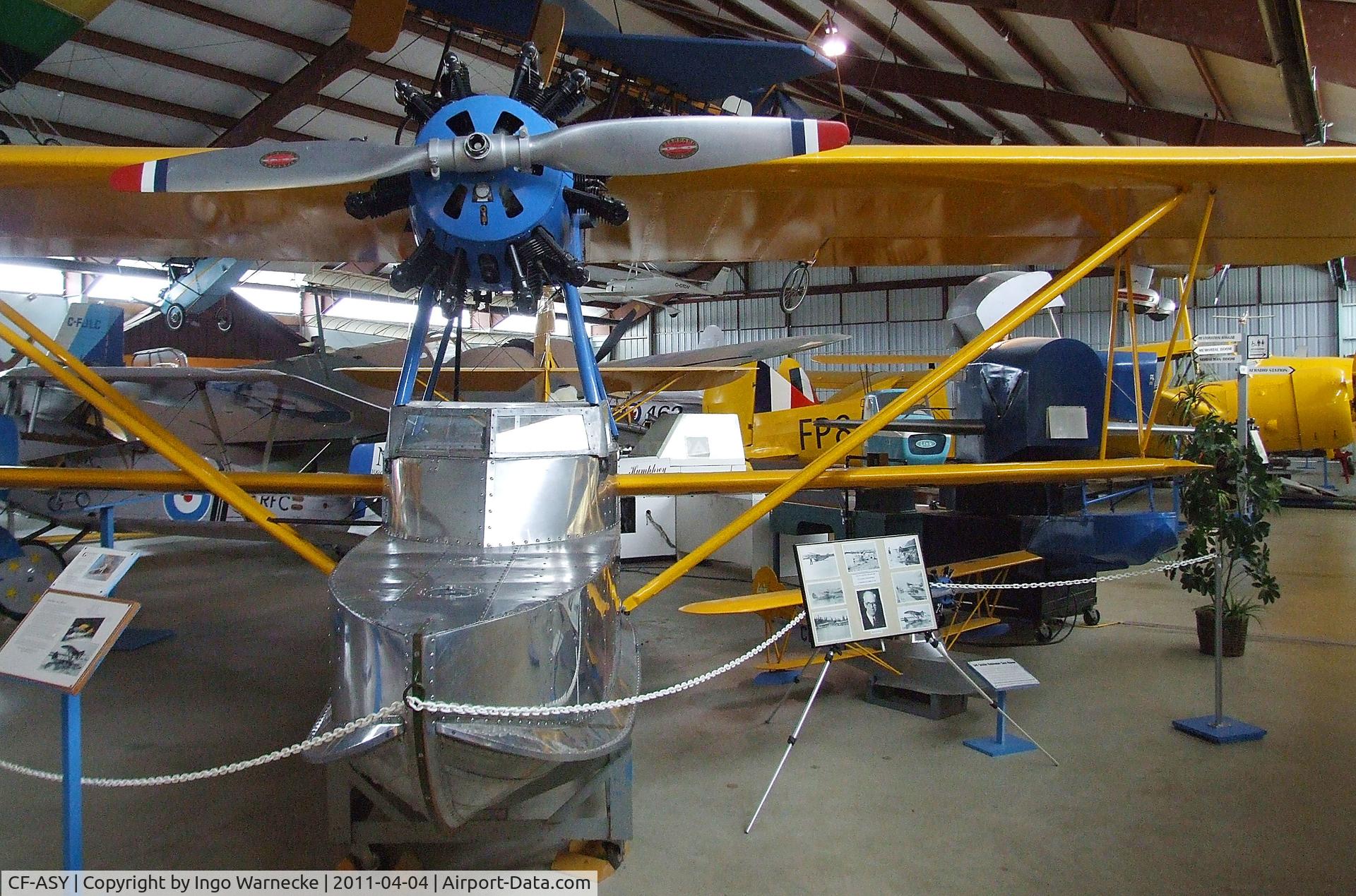 CF-ASY, Eastman E-2 Sea Rover C/N 17, Eastman E-2 Sea Rover (with parts of CF-ASW, c/n: 16) at the British Columbia Aviation Museum, Sidney BC