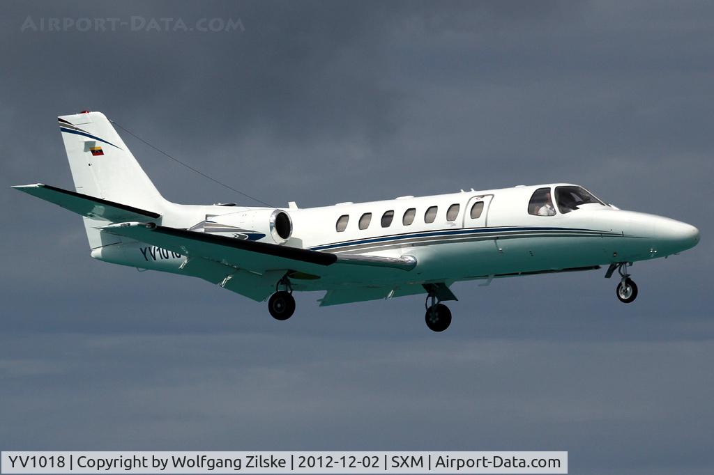 YV1018, 1998 Cessna 560 Citation Ultra C/N 560-0408, visitor
