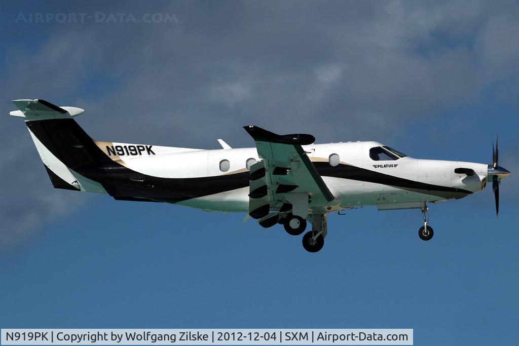 N919PK, 2008 Pilatus PC-12/47E C/N 1095, visitor