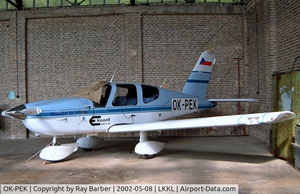 OK-PEK, 1984 Socata TB-10 Tobago C/N 420, Socata TB-10 Tobago [420] Kladno~OK 08/05/2002