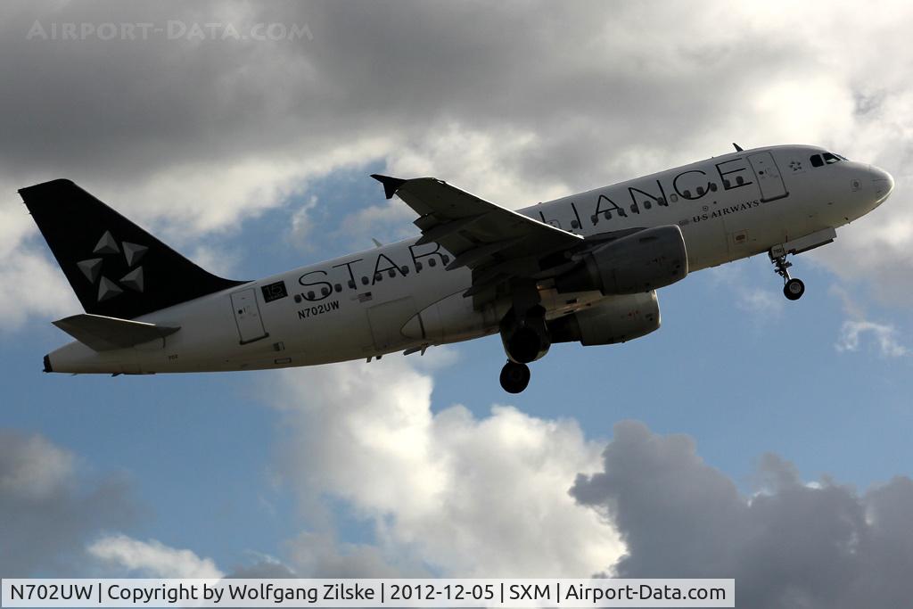 N702UW, 1998 Airbus A319-112 C/N 0896, visitor