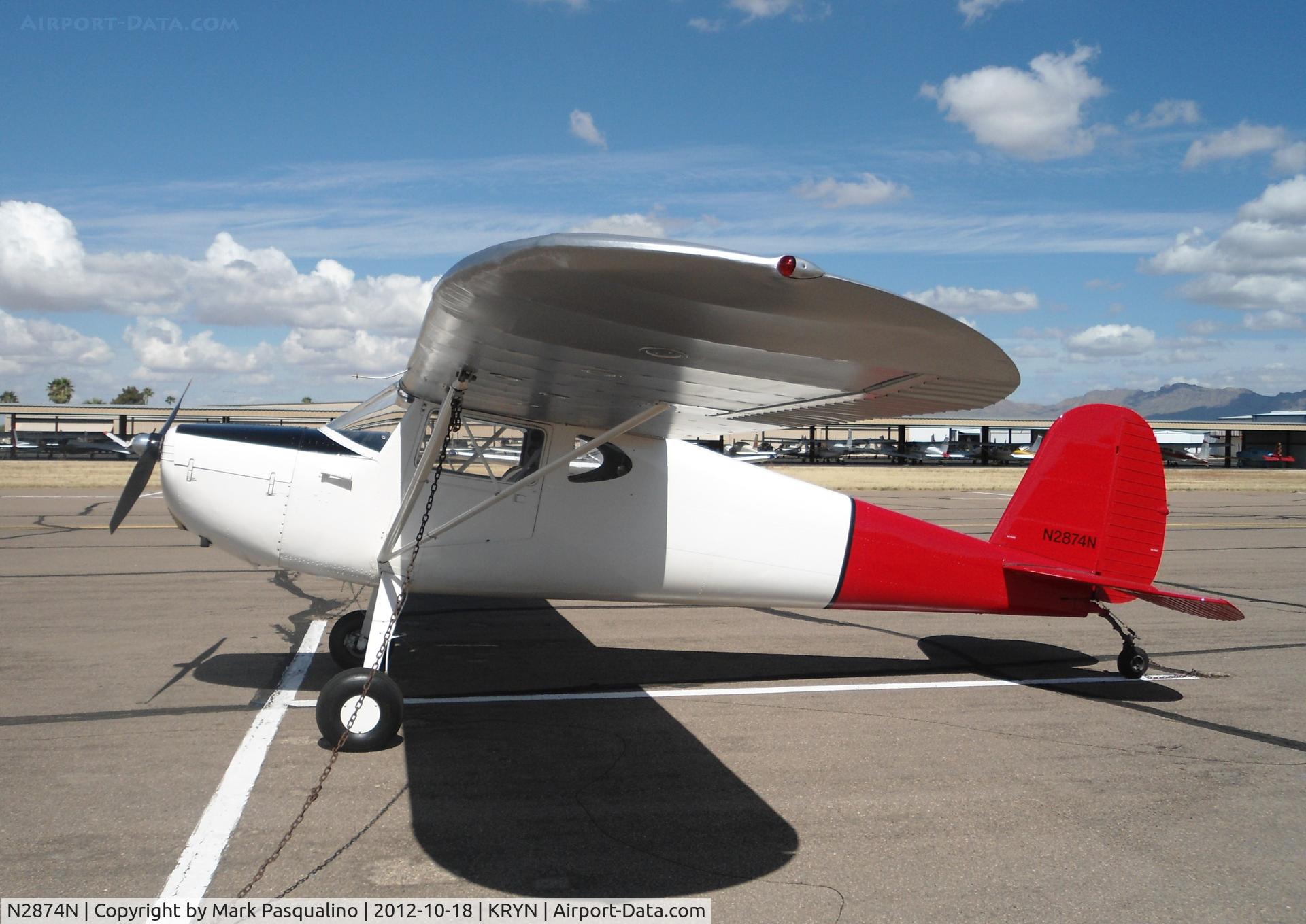 N2874N, 1947 Cessna 120 C/N 13135, Cessna 120