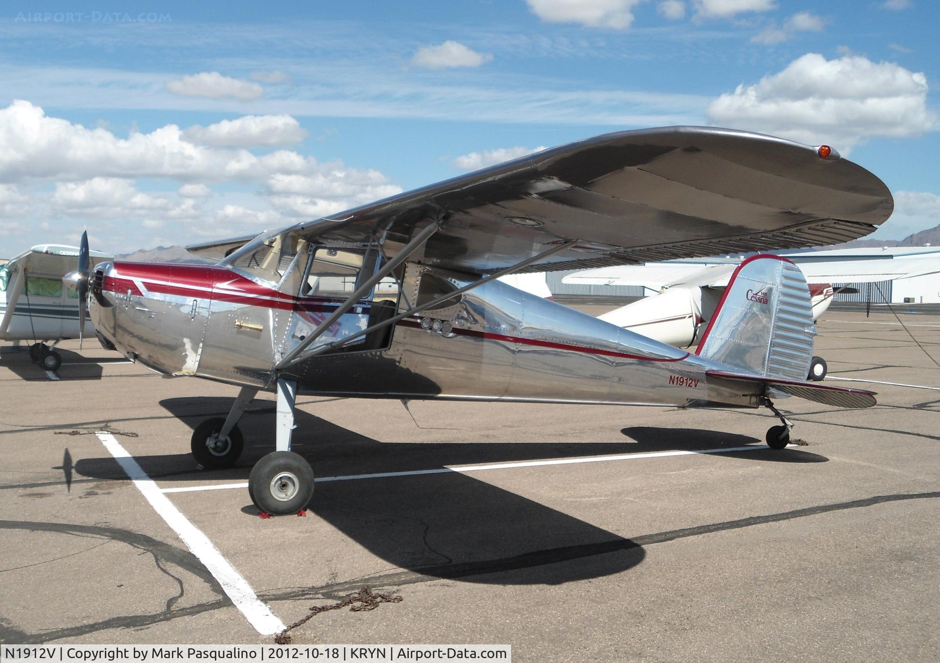 N1912V, 1947 Cessna 140 C/N 14105, Cessna 140