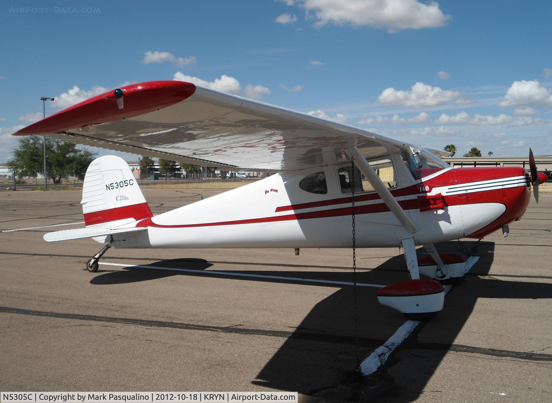N5305C, 1950 Cessna 140A C/N 15425, Cessna 140A