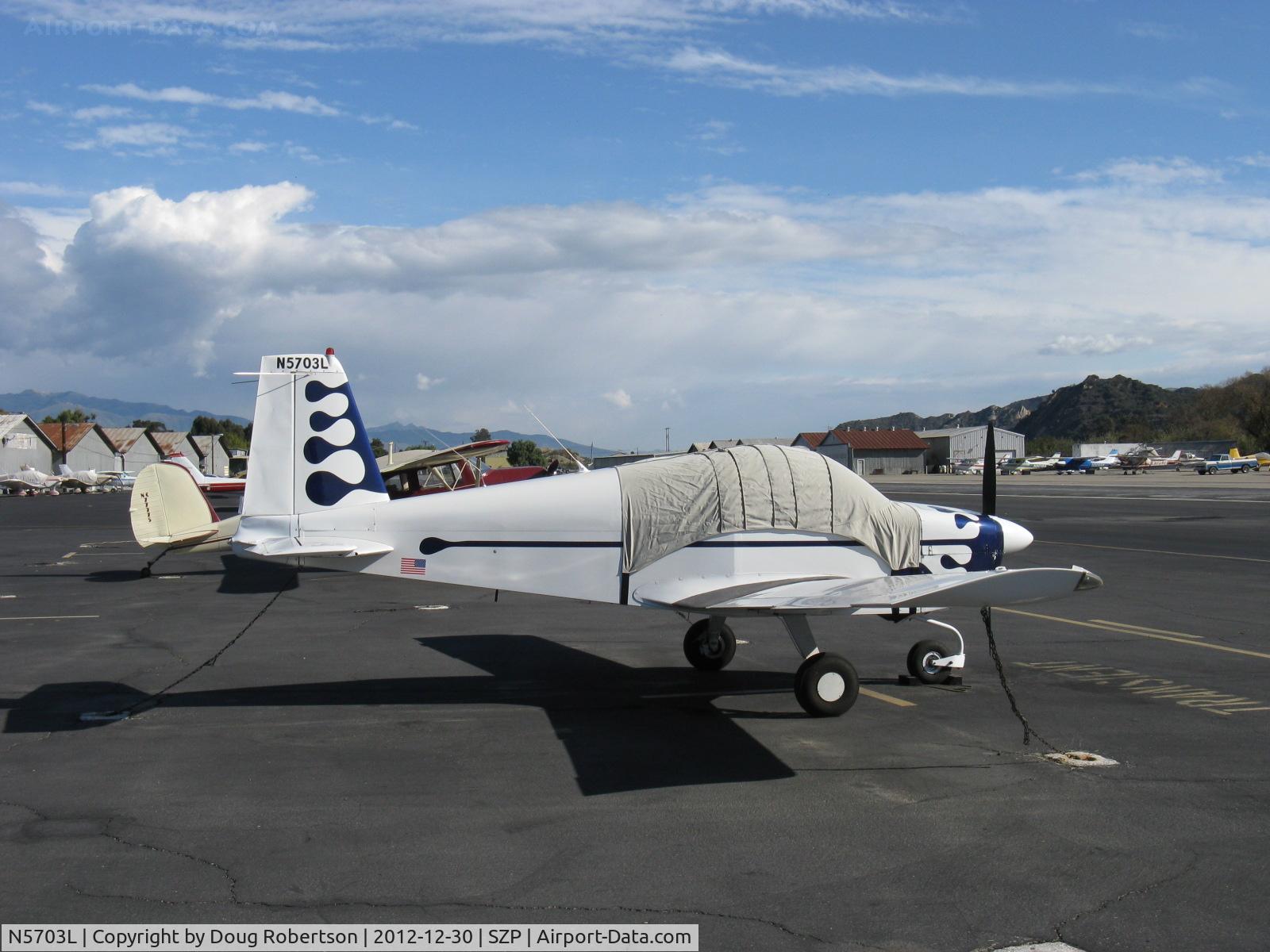 N5703L, 1969 American AA-1 Yankee C/N AA1-0103, 1969 American Aviation AA-1 YANKEE CLIPPER, Lycoming O-235 108 Hp, derived from Jim Bede's BD-1 design, ATC obtained by American Aviation. AA-1 the so-called 