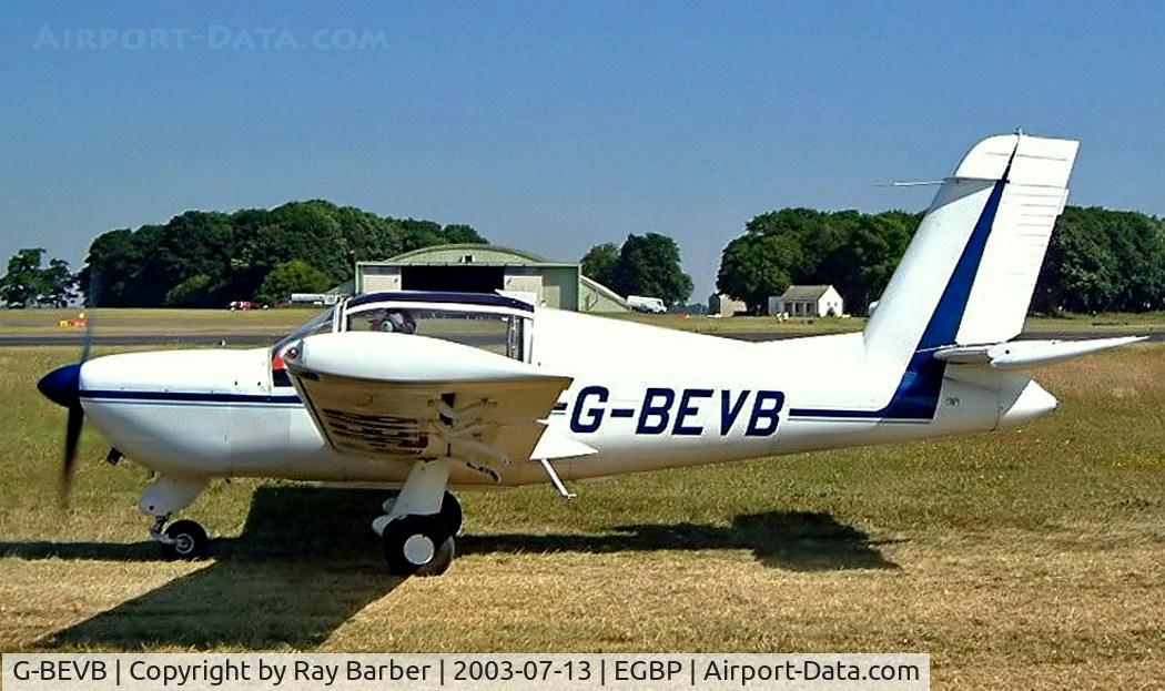 G-BEVB, 1977 Socata Rallye 150ST C/N 2860, Socata MS.892E Rallye 150GT [2860] Kemble~G 13/07/2003