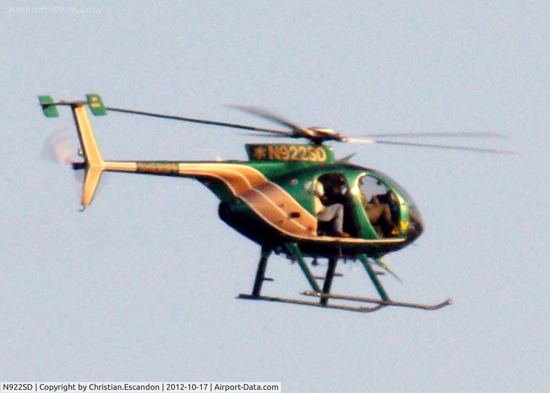 N922SD, 1991 McDonnell Douglas 369E C/N 0478E, Sheriff's Office, Eagle One