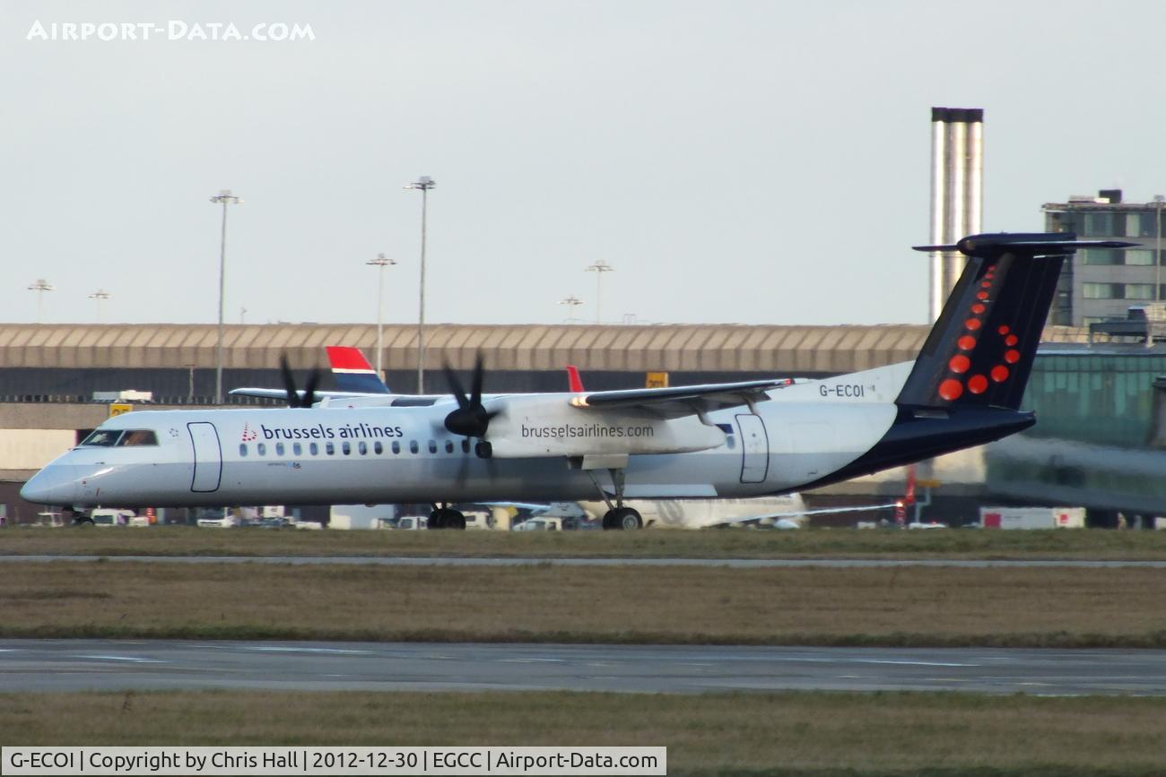 G-ECOI, 2008 De Havilland Canada DHC-8-402Q Dash 8 C/N 4224, Brussels Airlines
