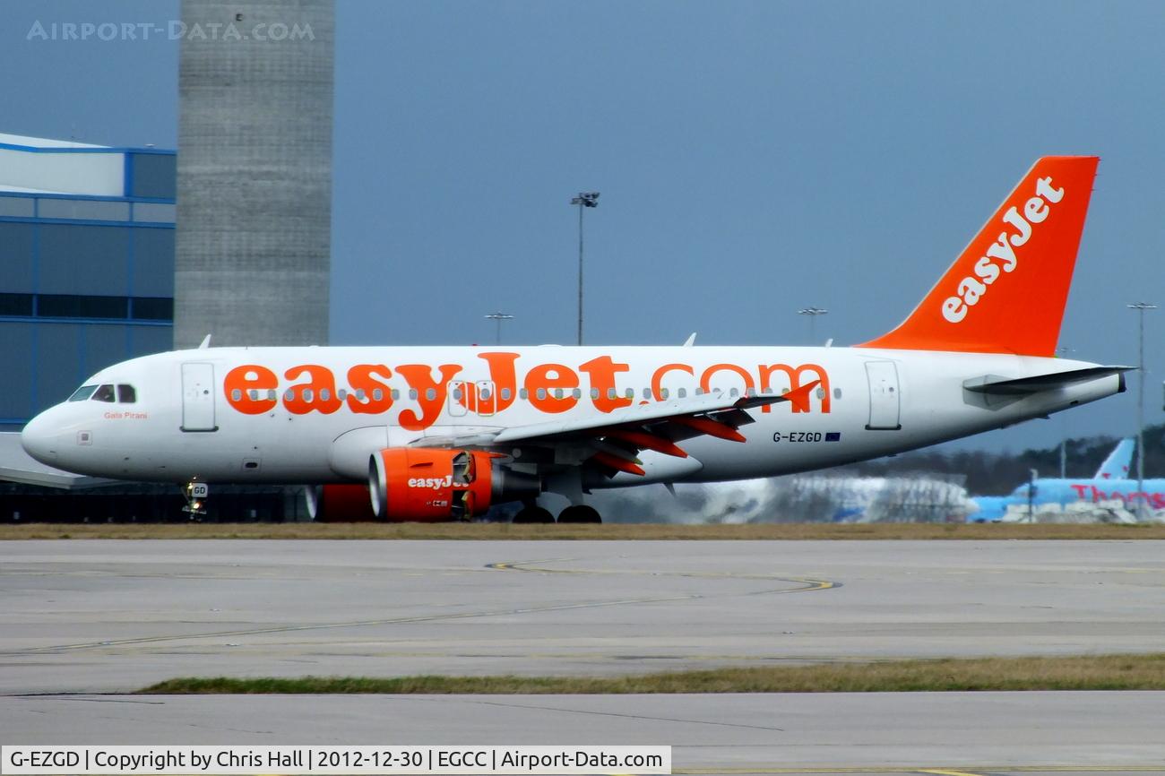 G-EZGD, 2010 Airbus A319-111 C/N 4451, easyJet