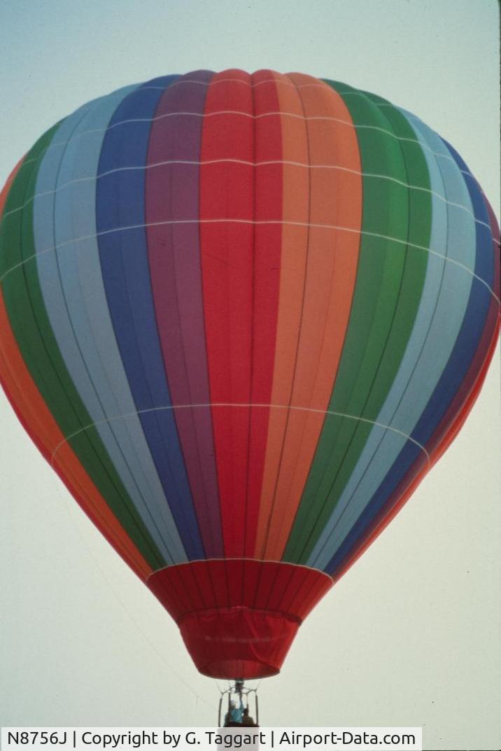 N8756J, 1987 Thunder Balloons Limited AX7-77 C/N 1012, 
