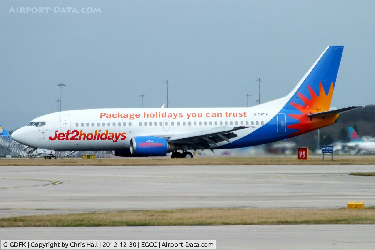 G-GDFK, 1998 Boeing 737-36N C/N 28572, Jet2 Holidays
