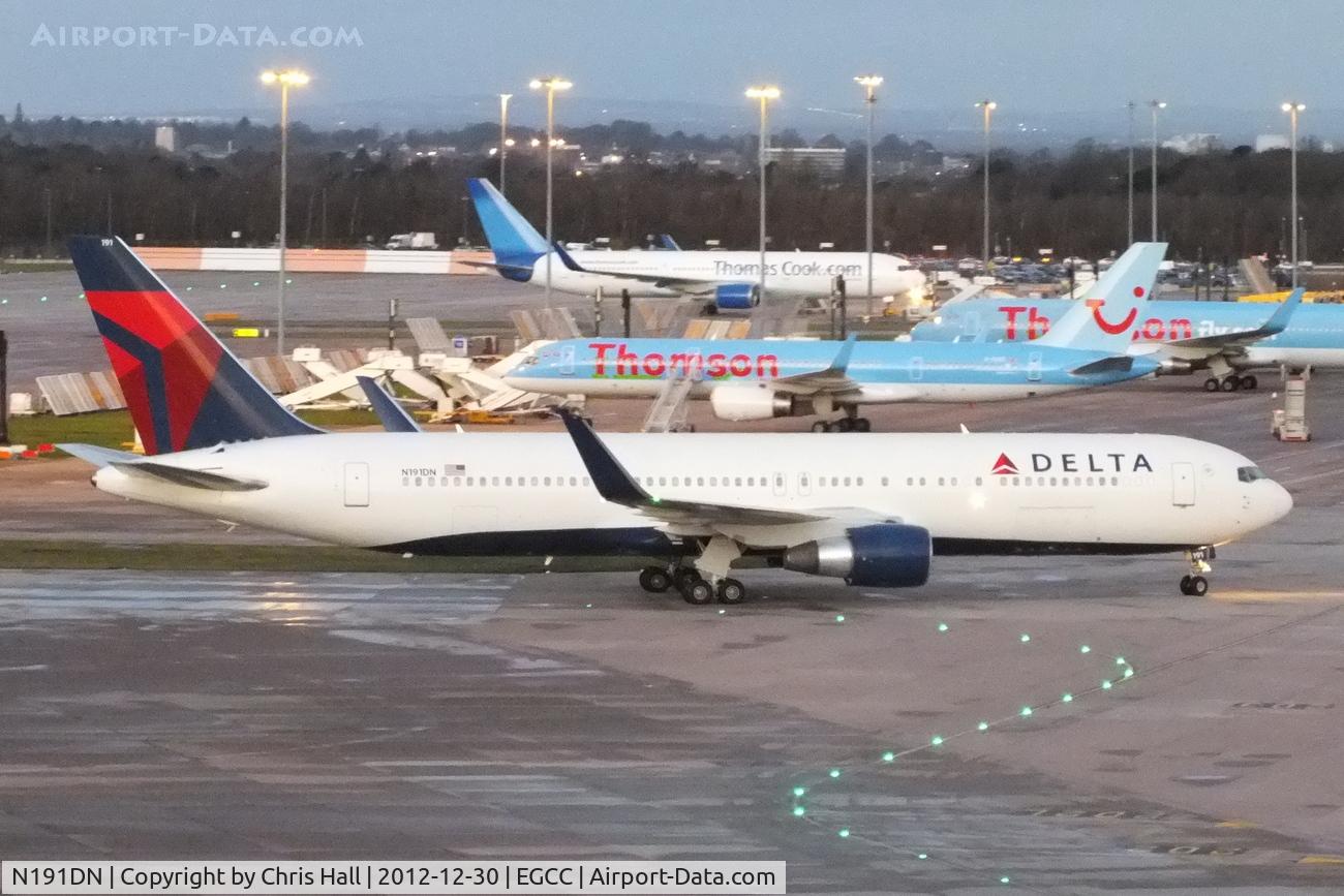 N191DN, 1997 Boeing 767-332 C/N 28448, Delta Airlines