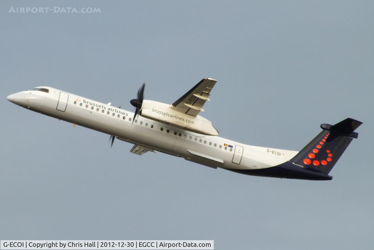 G-ECOI, 2008 De Havilland Canada DHC-8-402Q Dash 8 C/N 4224, Brussels Airlines
